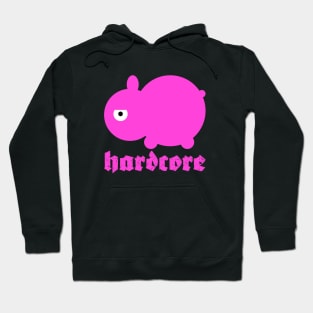 Funny Hardcore Bunny Hoodie